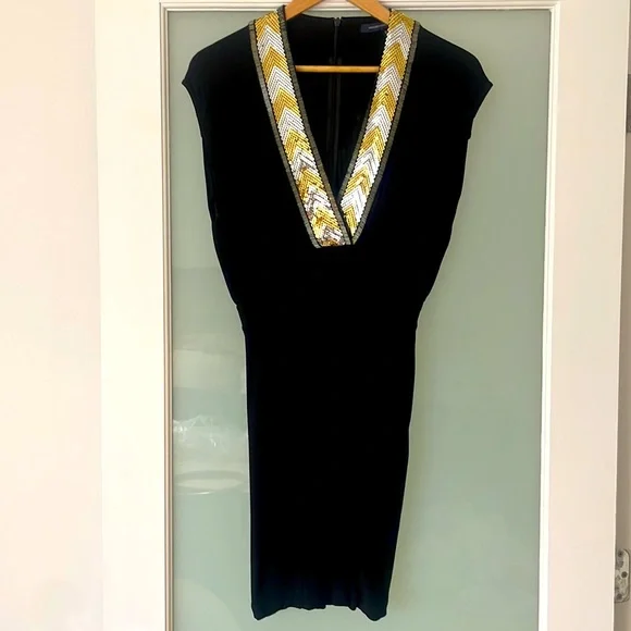 green emerald velvet dress Black/Gold Ombr Lurex Bustier Gown with Train